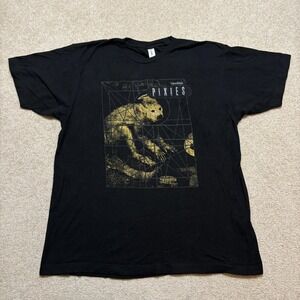 Pixies Band Shirt Mens XL Black Doolittle Album Tour 2023 Tultex Indie Rock Tee